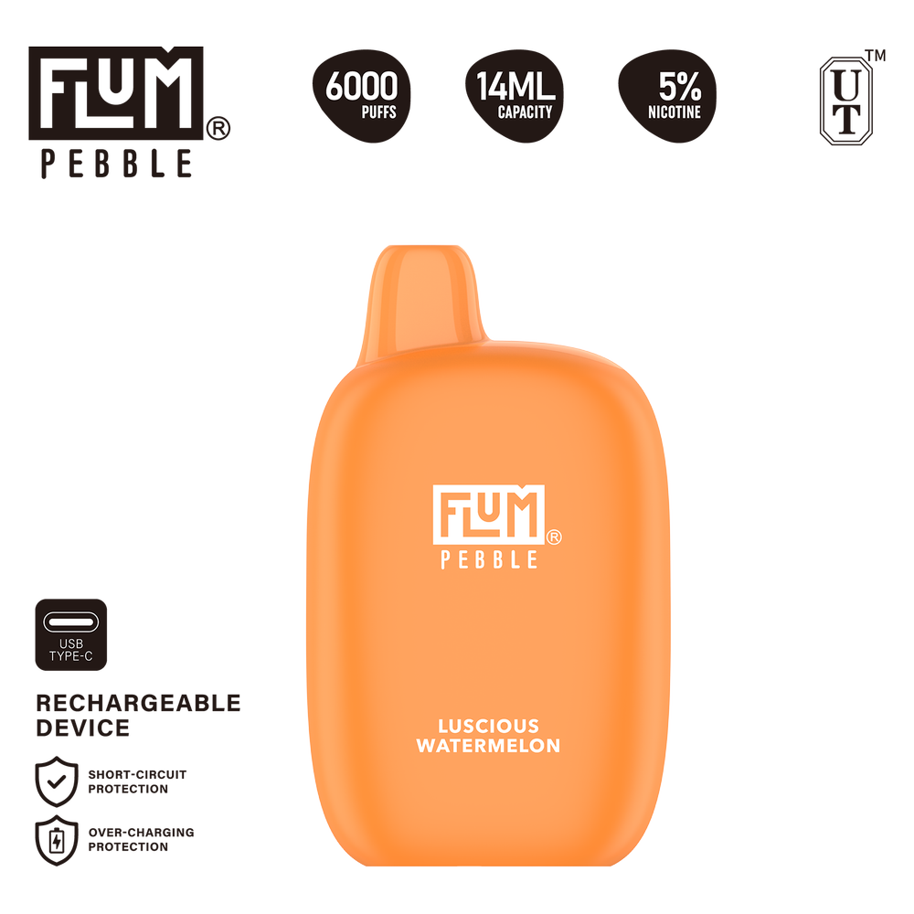 Flum Pebble 6000 - Luscious Watermelon