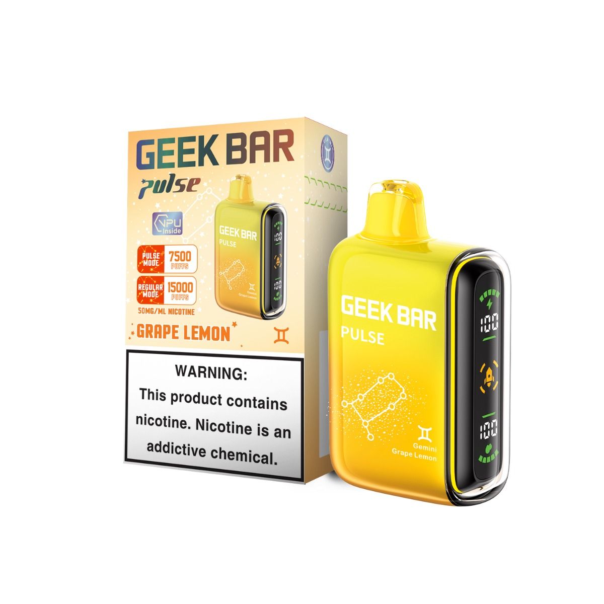 Geek Bar - Grape Lemon