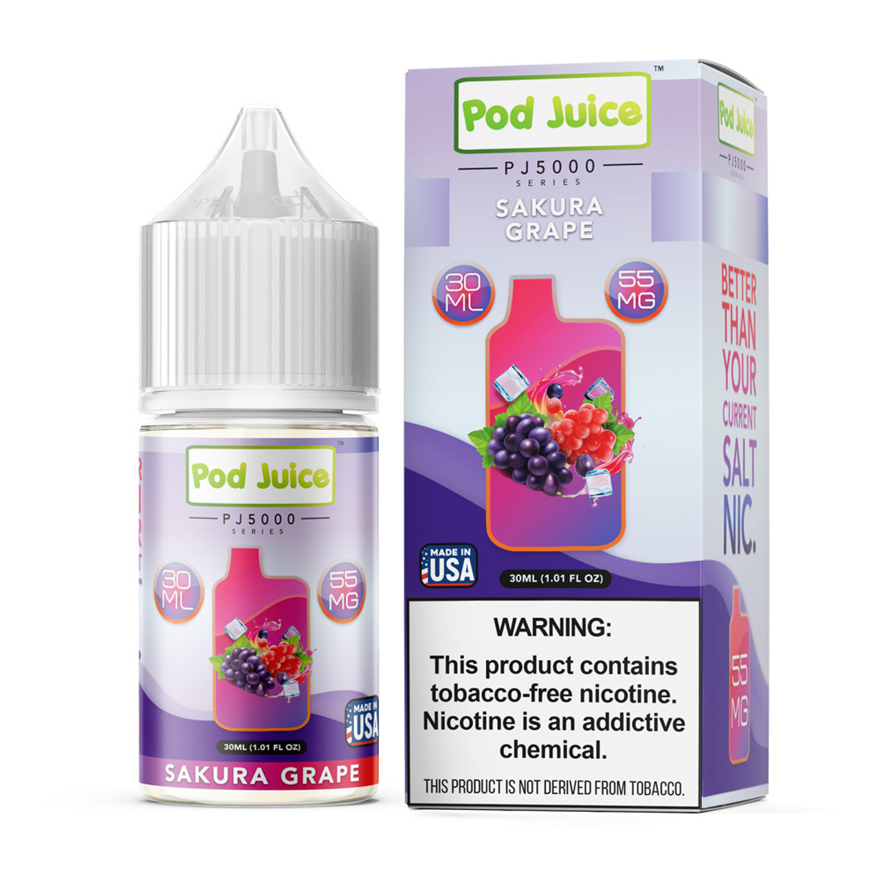 Pod Juice - Sakura Grape