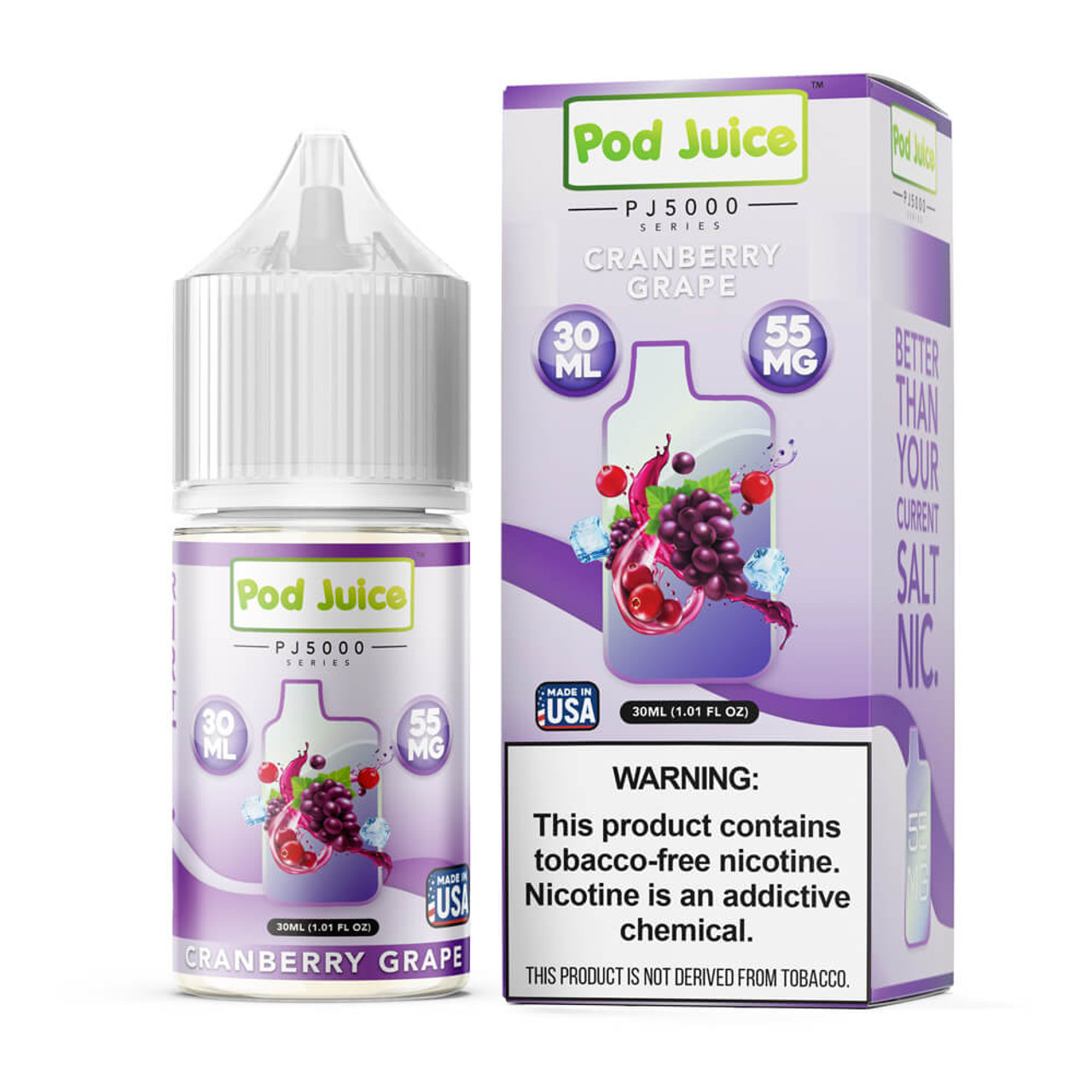 Pod Juice - Cranberry Grape