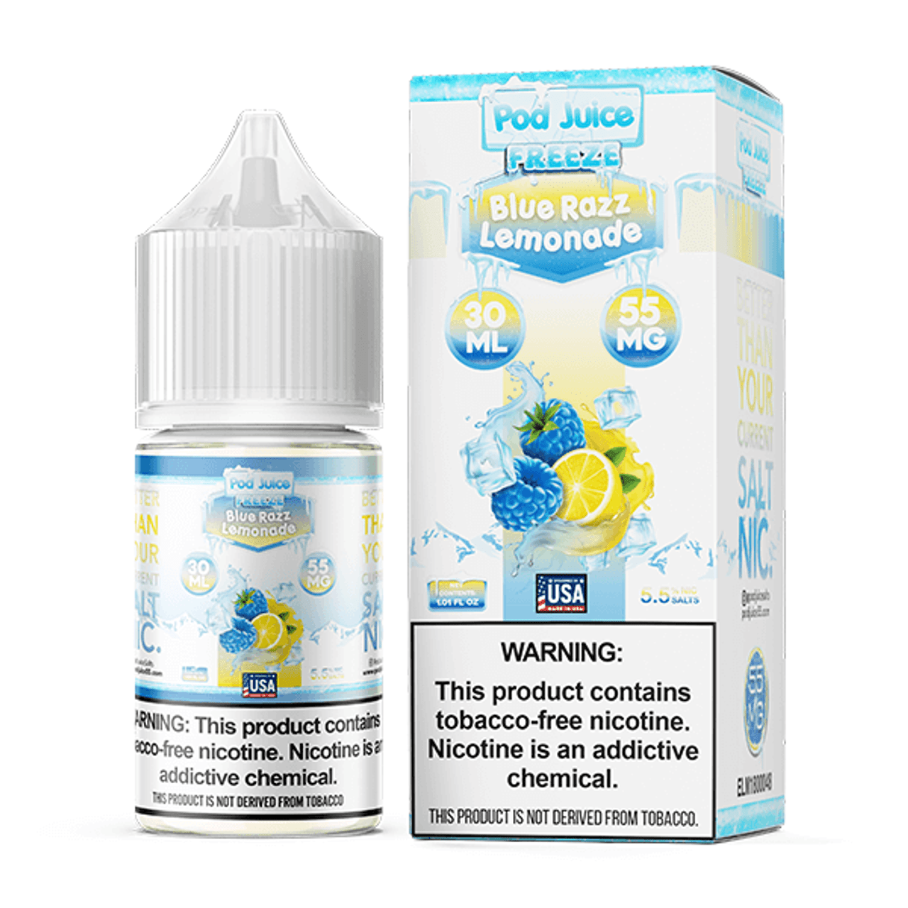 Pod Juice - Blue Razz Lemonade Freeze