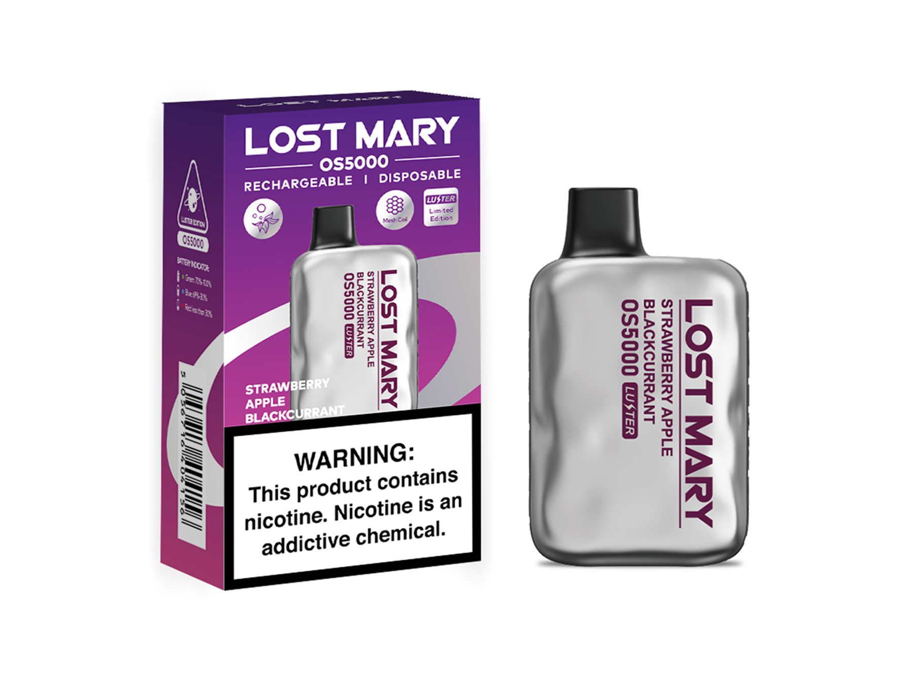 Lost Mary - Strawberry Apple Blackcurrant