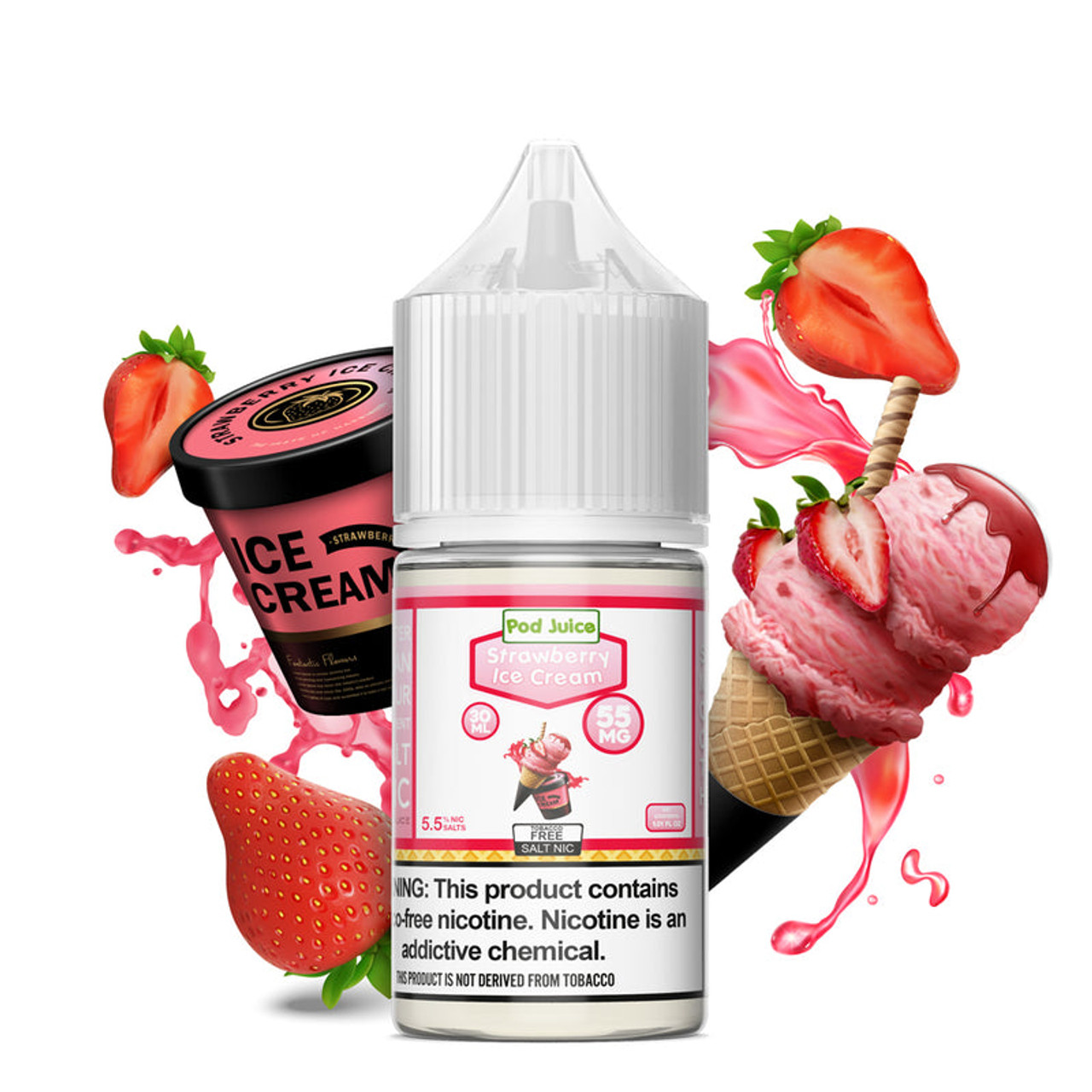 Pod Juice - Strawberry Ice Cream