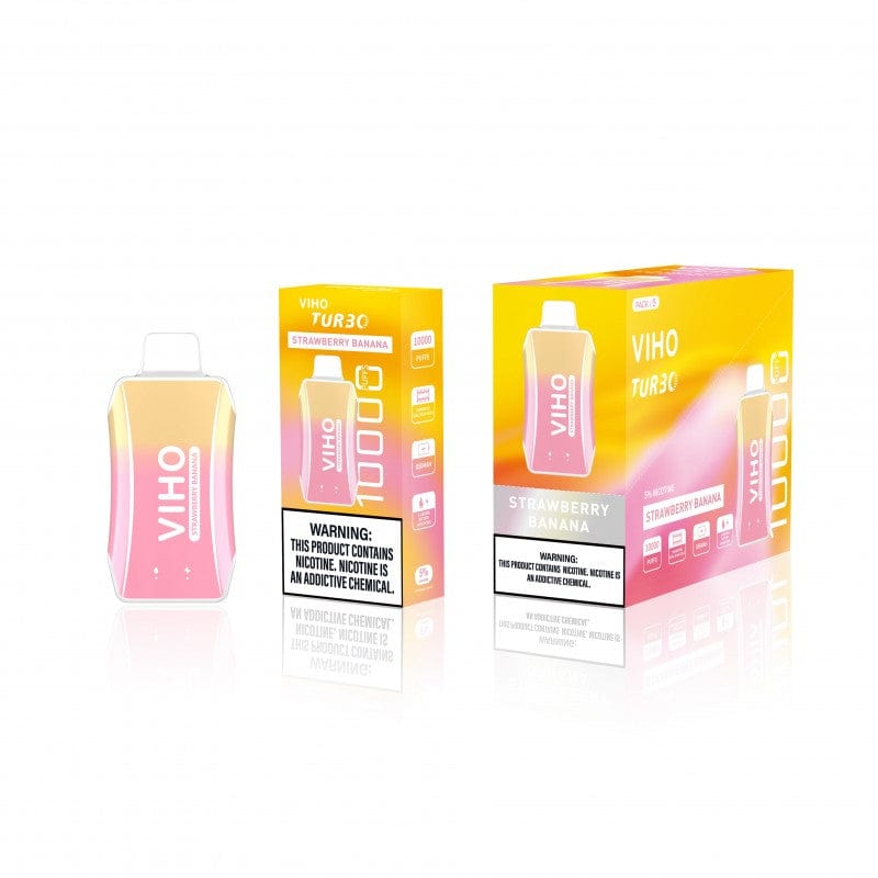 VIHO Turbo 10000 - Strawberry Banana