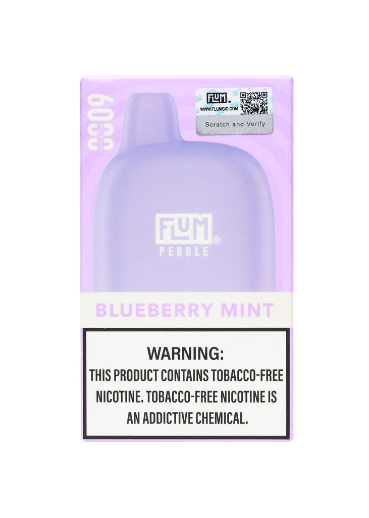 Flum Pebble 6000 - Blueberry Mint