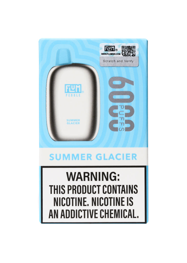 Flum Pebble 6000 - Summer Glacier