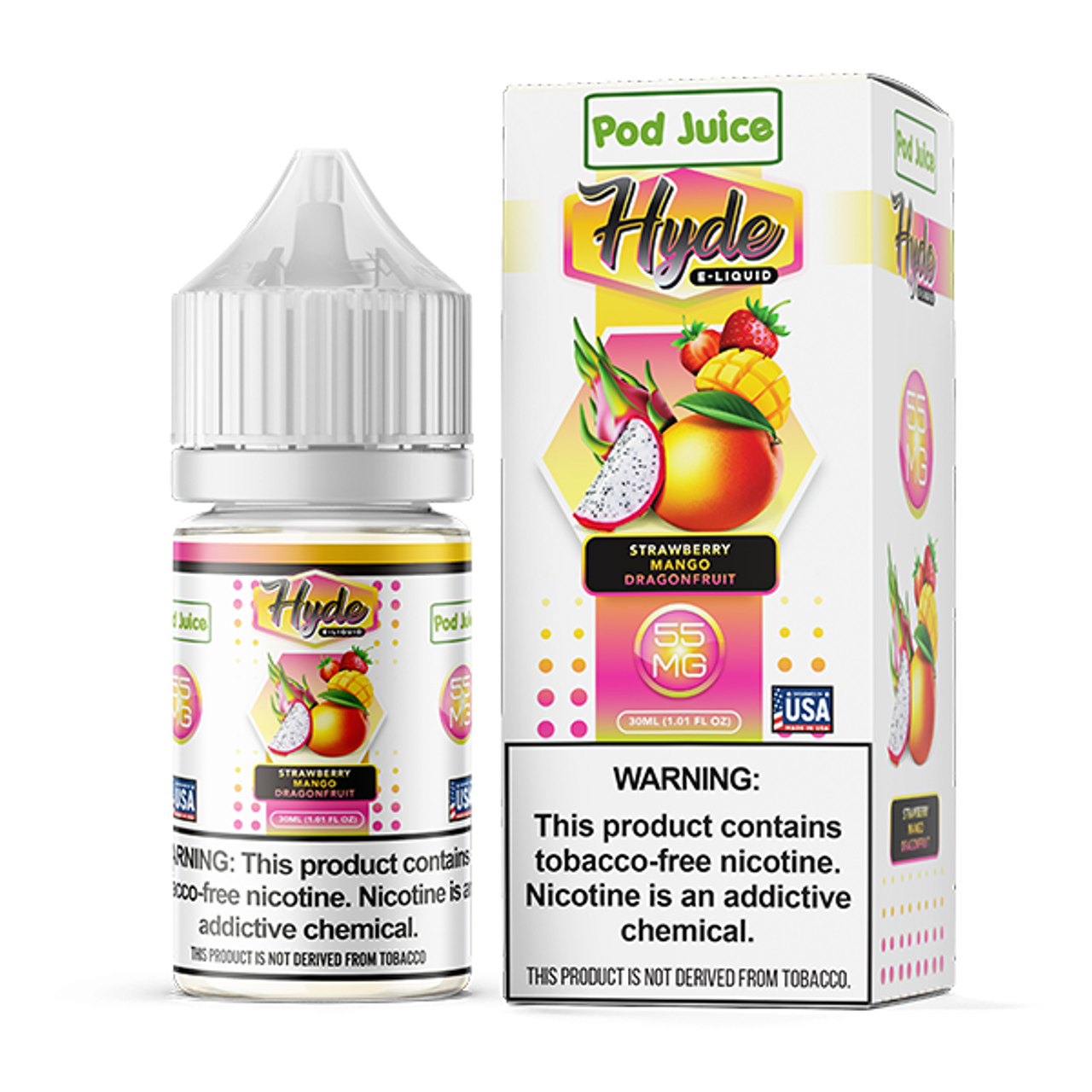 Pod Juice X Hyde - Strawberry Mango Dragon Fruit